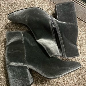 Silver/Grey Aldo ankle booties